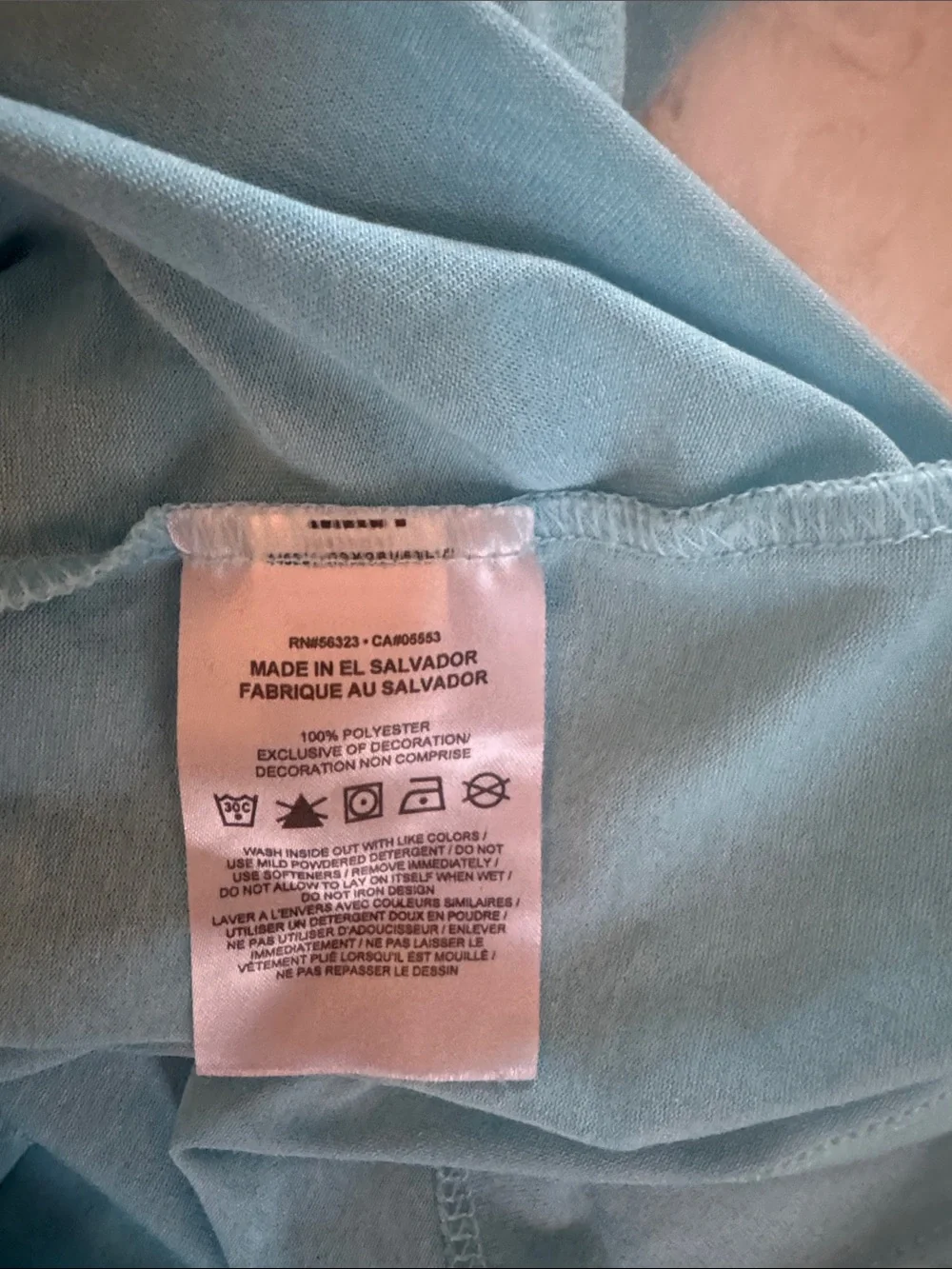 Nike Light Blue Crewneck T-Shirt with Black Swoosh